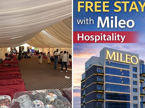 Private individuals and property companies provide free accommodation and basic necessities.