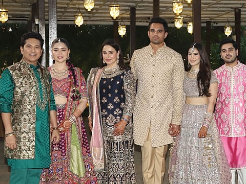 Did Arjun Tendulkar miss his pre-wedding celebrations for cricket?