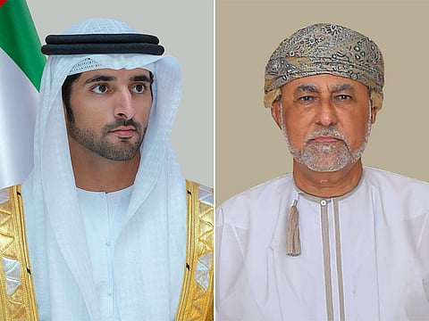 Sheikh Hamdan held a telephone call with Sayyid Shihab bin Tarik Al Said.