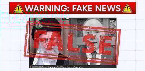 The public is warned against videos and other materials posted online propagating false narratives about the situation in the Middle East which are harmful and can cause unnecessary confusion