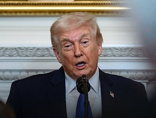 US President Donald Trump.