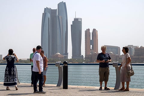 Abu Dhabi skyline 