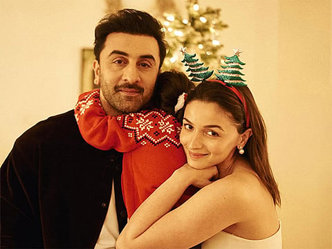 Alia Bhatt, Ranbir Kapoor with Raha (Photo/instagram/@aliaabhatt)