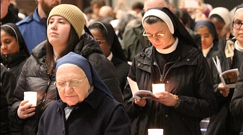 The gathering is open to the faithful, representatives of civil society, and people of every faith and of goodwill