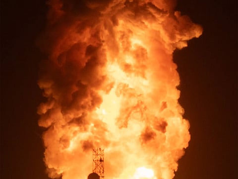 As per AFSTRAT, during the Minuteman III test launch, an unarmed rocket GT 254 hit its intended target near the Marshall Islands. 
