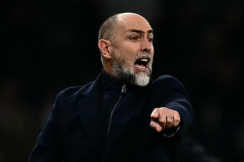 Tottenham Hotspur's Croatian head coach Igor Tudor was seen fuming on the sideline as his team were beat by Crystal Palace 