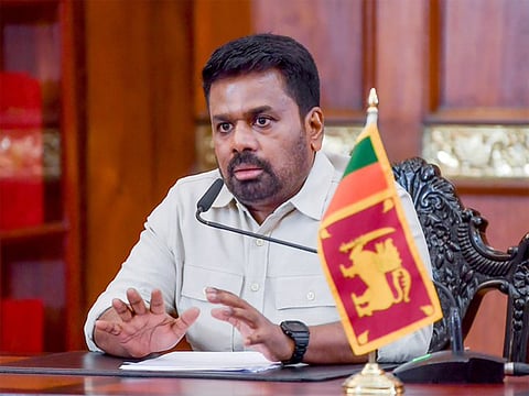 Sri Lanka President Anura Kumara Dissanayake.
