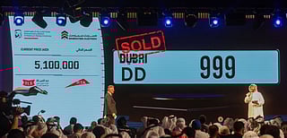Dubai charity auction sees DD 999 plate fetch Dh5.1m