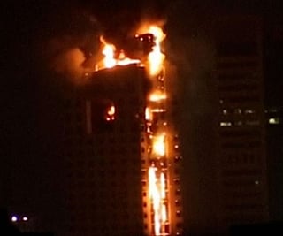Flames tore through a Kuwaiti government building in the early hours of Sunday, following an Iranian drone strike. The Public Institution for Social Security, which runs the government site, said earlier on social media that its main premises had been targeted "resulting in material damage to the building".