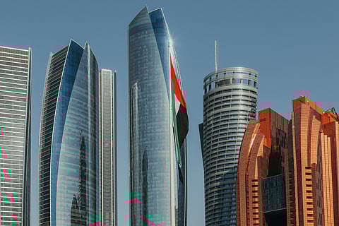 Abu dhabi skyline