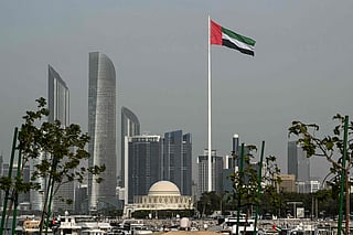 Abu dhabi skyline