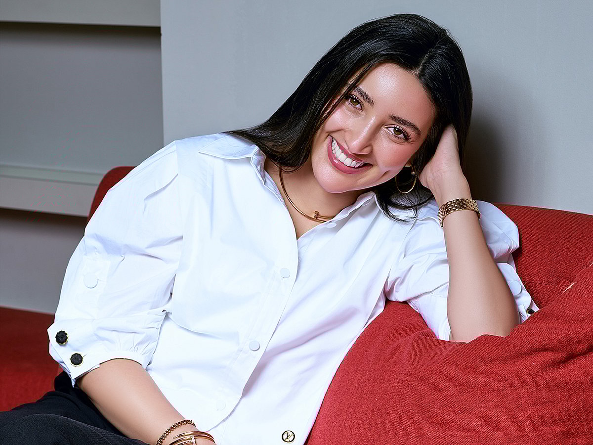 Feryal Ziyari, Television host and Founder of Guzel Beauty Salon.