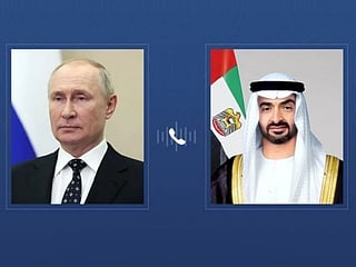 UAE President and Putin discuss regional issues
