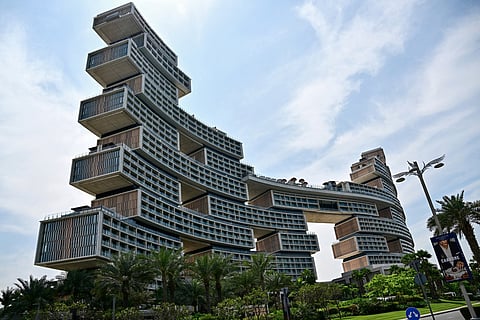 Atlantis The Royal resort is pictured in Dubai on March 11, 2026.