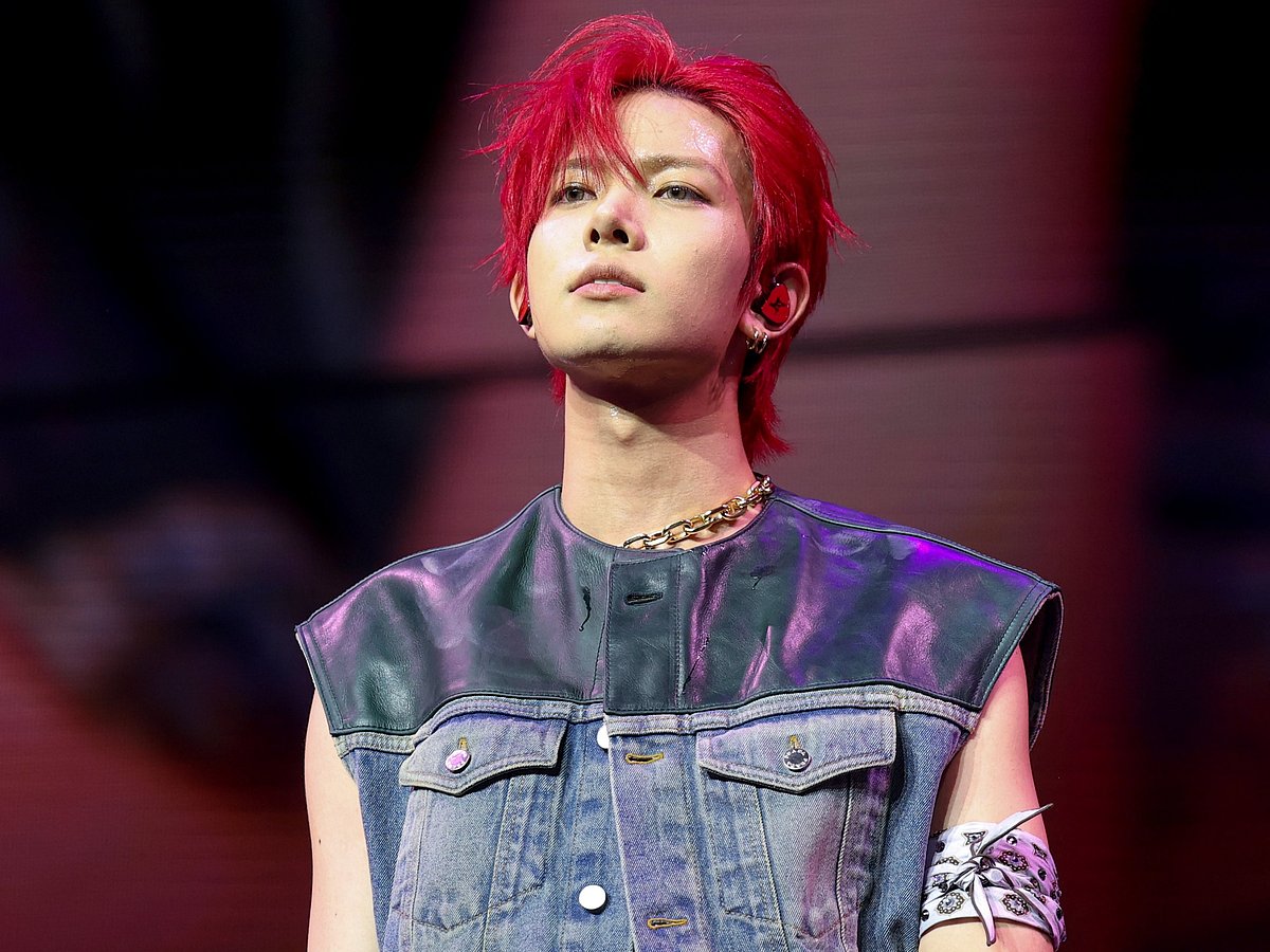 Heeseung of ENHYPEN performs at Sahara Tent during the 2025 Coachella Valley Music and Arts Festival at Empire Polo Club on April 12, 2025 in Indio, California.