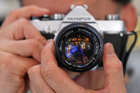An analogue camera as Film photography is making a comeback