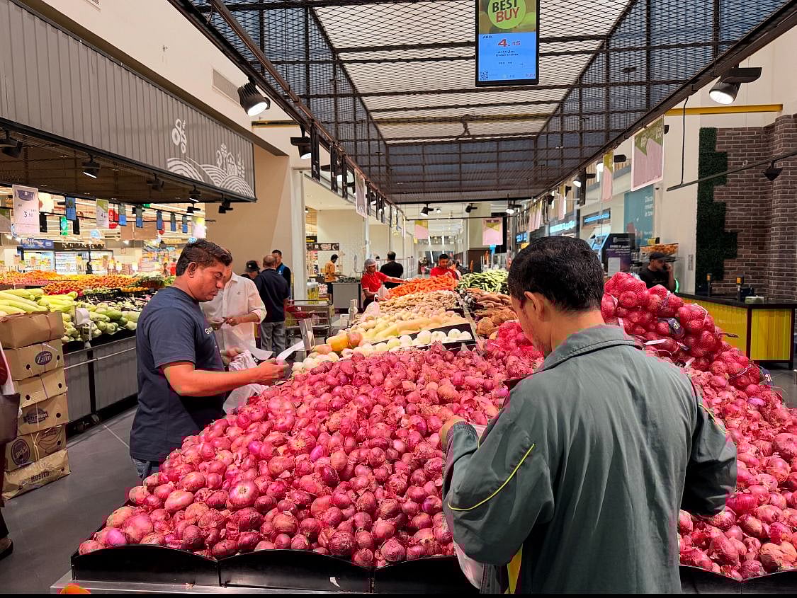 Shoppers at a Nesto Hypermarket in Mia Mall, Sharjah on Thursday. Photo used for illustrative purposes.