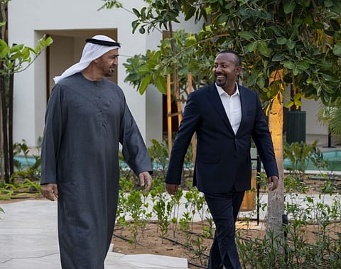 UAE President and Ethiopian Prime Minister discuss cooperation and regional developments