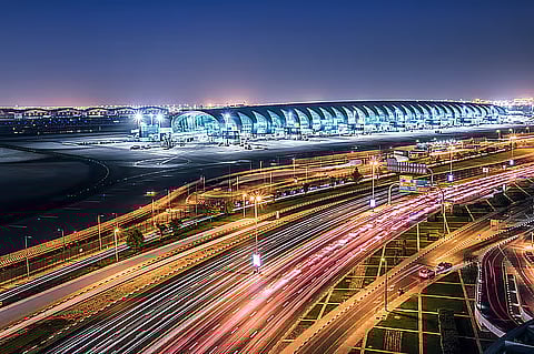Fire contained near Dubai International Airport following drone incident