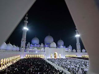 Thousands of worshippers gathered in prayer at the Sheikh Zayed Grand Mosque in Abu Dhabi and the Grand Mosque in Mecca on Sunday night, joining devotees at mosques around the world to observe Lailatul Qadr, also known as the Night of Power, one of the most significant nights in the Islamic calendar. The night falls during the last ten days of Ramadan and holds deep spiritual importance, marked by special prayers, reflection and seeking divine blessings. Lailatul Qadr is believed to be the night when the Holy Quran was first revealed to Prophet Muhammad (PBUH).

