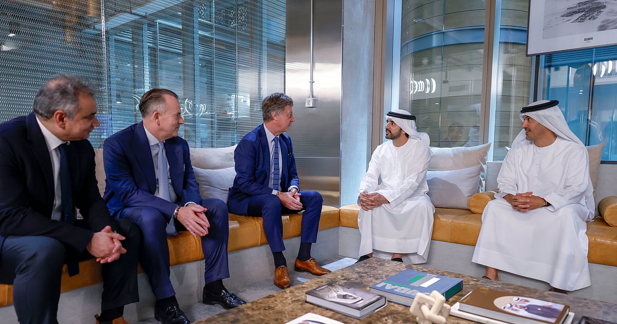 Scheich Hamdan stärkt Dubais globale Tourismusverbindungen durch Treffen mit der Accor-Gruppe. Scheich Hamdan stärkt Dubais globale Tourismusverbindungen durch Treffen mit der Accor-Gruppe.