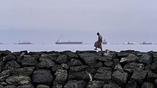 Around 20,000 seafarers remained stranded on some 3,200 vessels west of the Strait of Hormuz.