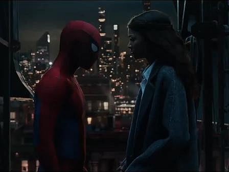 Tom Holland and Zendaya in Spider Man's Brand New Day 