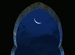 Crescent moon