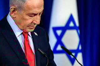 Israeli Prime Minister Benjamin Netanyahu gives a press conference in Jerusalem on March 19, 2026.