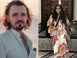 Werther Vuelmans (left) and Ankita Srivastava (right)