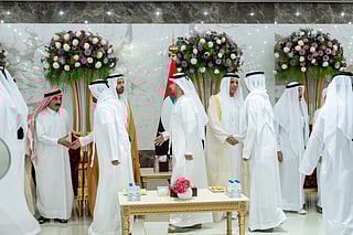 RAK Ruler receives Eid Al Fitr well-wishers