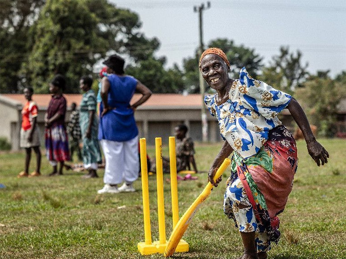 Cricket unites Uganda’s grandmothers