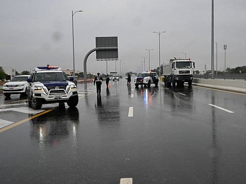 Police advise caution during rainy conditions in Abu Dhabi