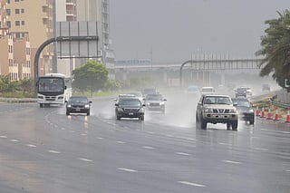 Motorists are warned to drive cautiously as heavy showers continue in some areas, with slippery roads, standing water, and reduced visibility making accidents more likely.