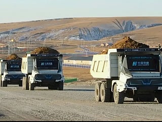 Many electric trucks in China are now driverless. Autonomous trucks are particularlly useful in mines and at closed factory sites. China sold "231,000" new energy heavy vehicles in 2025 - an increase of 182%, according to one report. This development is driven by government mandates and by the new battery swapping technology. It takes five minutes to swap batteries. Electric trucks are also substantially cheaper to run than diesel trucks.