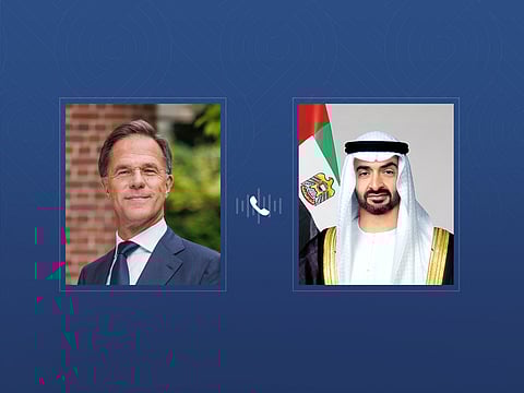 UAE President, Nato Secretary General discuss regional developments