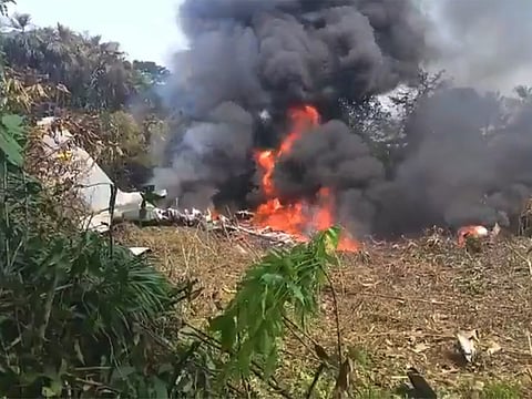 Military plane crashes in southern Colombia; 80 feared dead