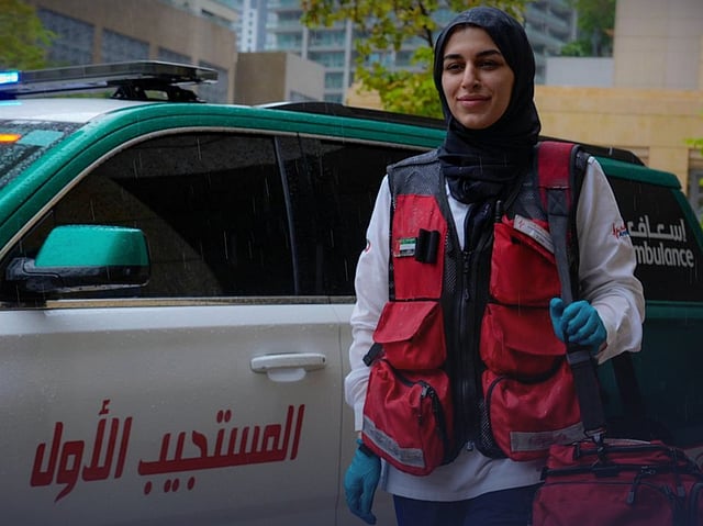 Dubai response teams ensure everyone’s safety.