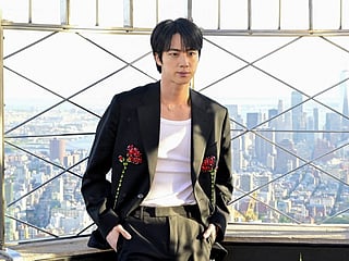 Leader RM had said, before adding, “If Jin’s tour had ended a bit earlier, he would have been able to join us.”