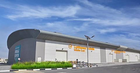 The new Lufthansa Technik centre in Dubai South.