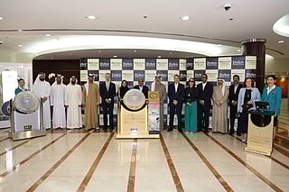 Senior executives in Dubai Duty Free Millennium Millionaire series 539