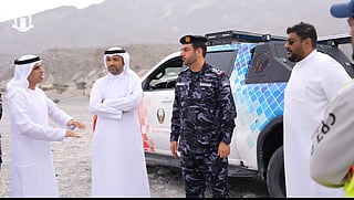 RAK authorities inspect dams amid rainy weather