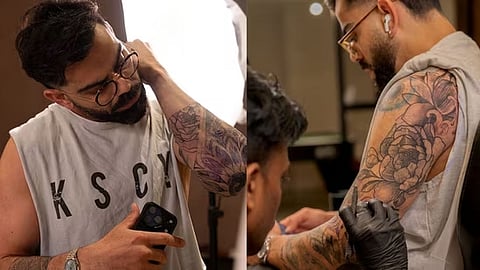 Virat Kohli gets a new tattoo ahead of RCB’s IPL campaign