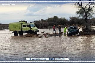 Man found dead after vehicle swept away in Oman floods
