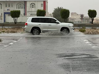 Cloudy weather with heavy of rain in Abu Dhab: Afra Al Nofeli /Gulf News