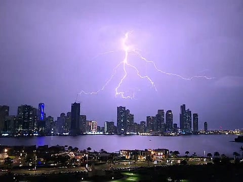 Heavy rains and thunder in UAE: Weather alerts, traffic advisories and status from around the country