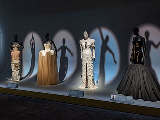 Over 400 objects showcase fashion, art, and theatricality at the V&A.