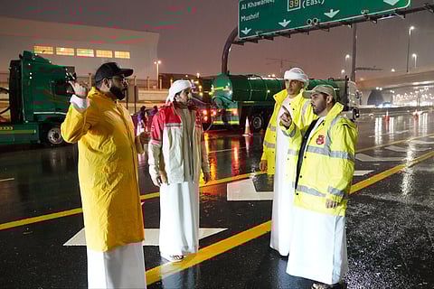 Passengers advised of delays as heavy rain affects bus services