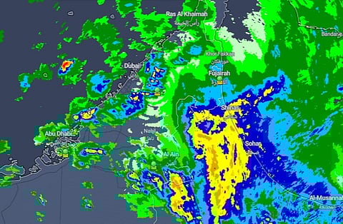 Heavy rain sweeps the UAE — track the latest advisories and travel updates.