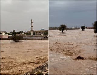 Heavy rain hits UAE: Watch overflowing wadis as water levels rise